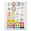 Avery Planner Sticker Variety Pack, Budget, Fitness, Motivational, Seasonal, Work, Assorted Colors, 1744PK 6785